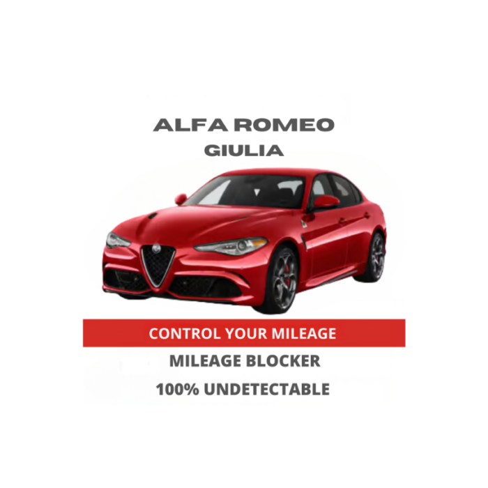 AlfaRomeoGiuliaMileageBlockerStopperCanbusFilter