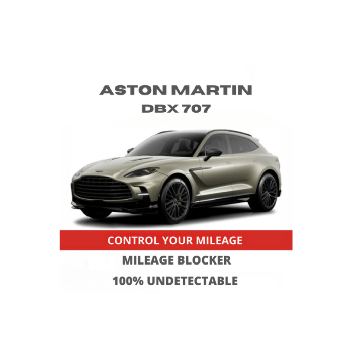 AstonMartinDBX707MileageBlockerStopperCanbusFilter