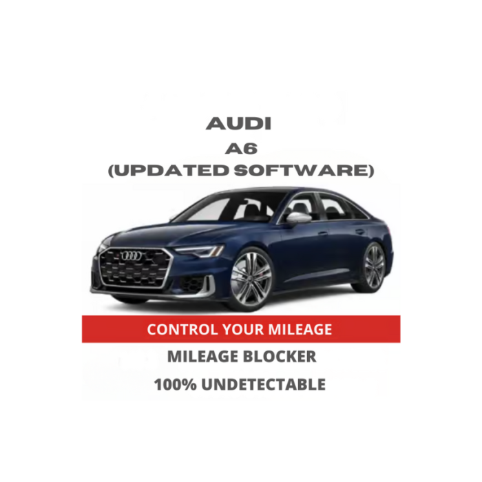 AudiA6UpdatedSoftwareMileageBlockerStopperCanbusFilter