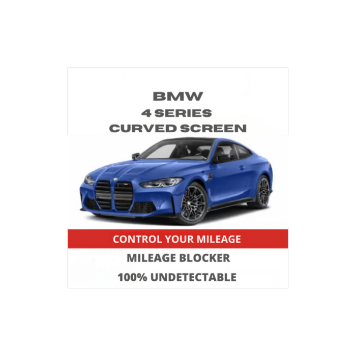 BMW 4 Series Curved Screen i4 G22 G23 G26 Mileage Blocker Stopper Canbus Filter