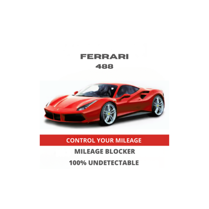 Ferrari488MileageBlockerStopperCanbusFilter