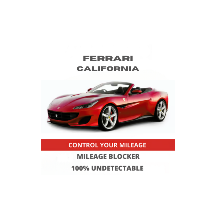 FerrariCaliforniaMileageBlockerStopperCanbusFilter