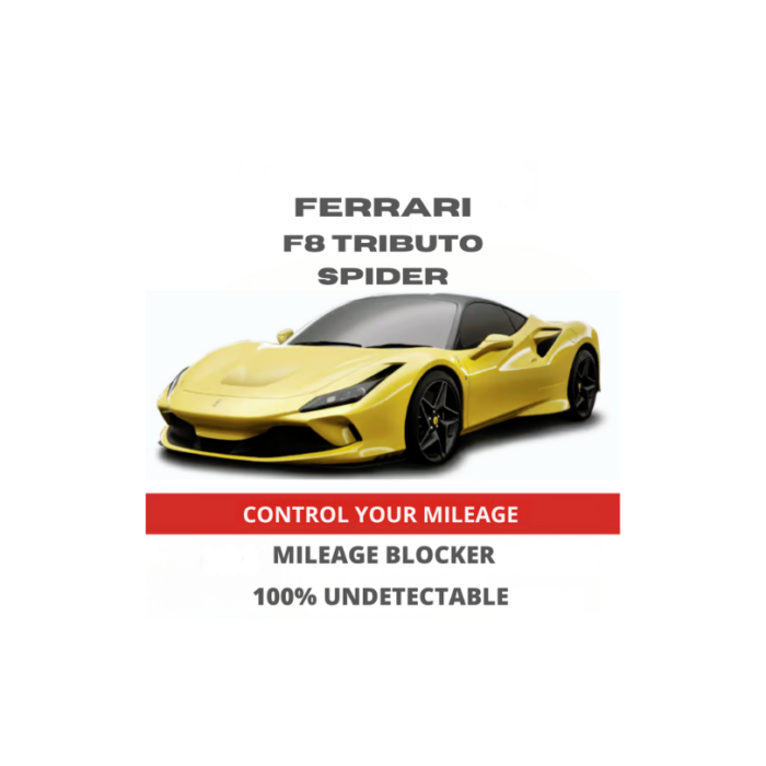 FerrariF8TributoSpiderMileageBlockerStopperCanbusFilter