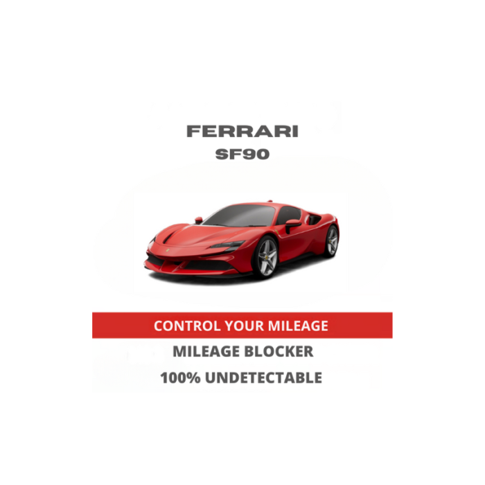 FerrariSF90MileageBlockerStopperCanbusFilter