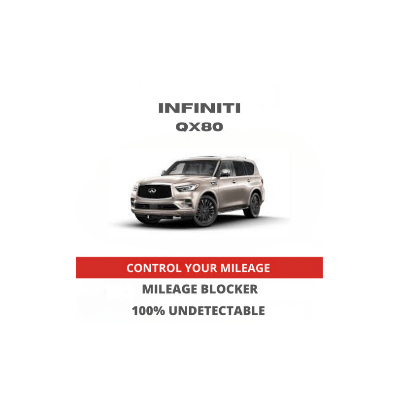 InfinitiQX80MileageBlockerStopperCanbusFilter InfinitiQX80MileageBlockerStopperCanbusFilter