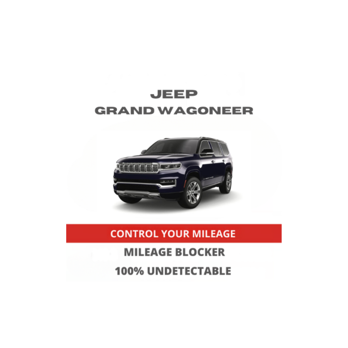 JeepGrandWagoneerMileageBlockerStopperCanbusFilter