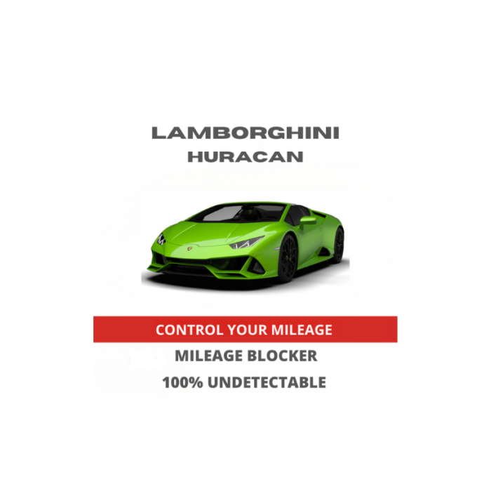 LamborghiniHuracanMileageBlockerStopperCanbusFilter