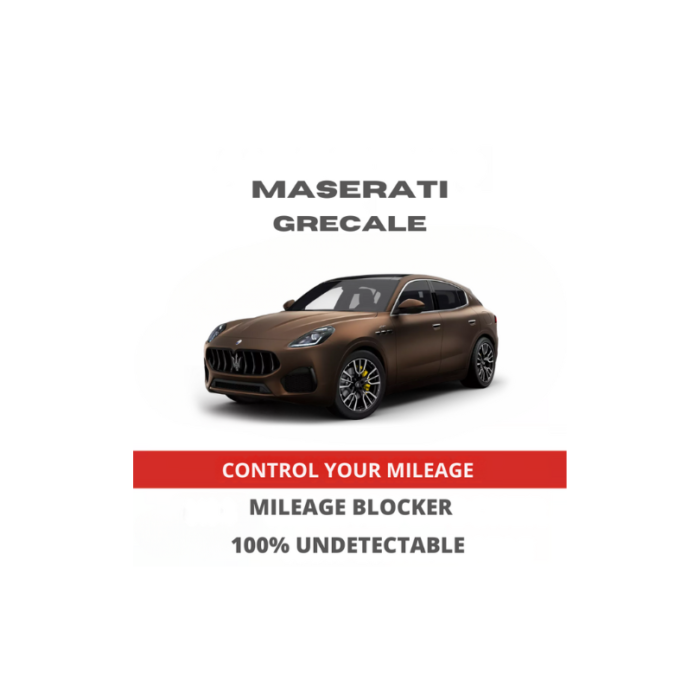 MaseratiGrecaleMileageBlockerStopperCanbusFilter