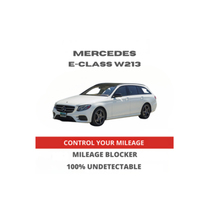 Mercedes E Class W Facelift Mileage Blocker Stop ()