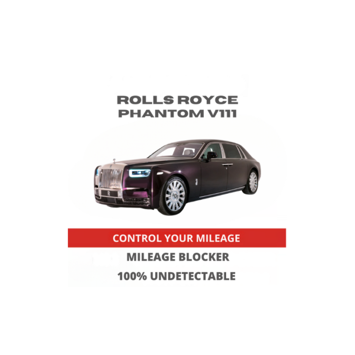 RollsRoycePhantomV111MileageStopperCanbusFilter