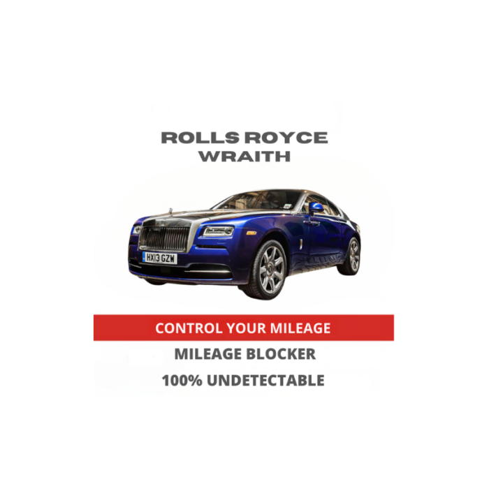 RollsRoyceWraithMileageBlockerStopperCanbusFilter