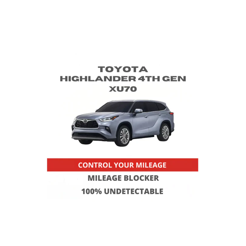 ToyotaHighLander4thGenXU70MileageBlockerStopperCanbusFilter ToyotaHighLander4thGenXU70MileageBlockerStopperCanbusFilter