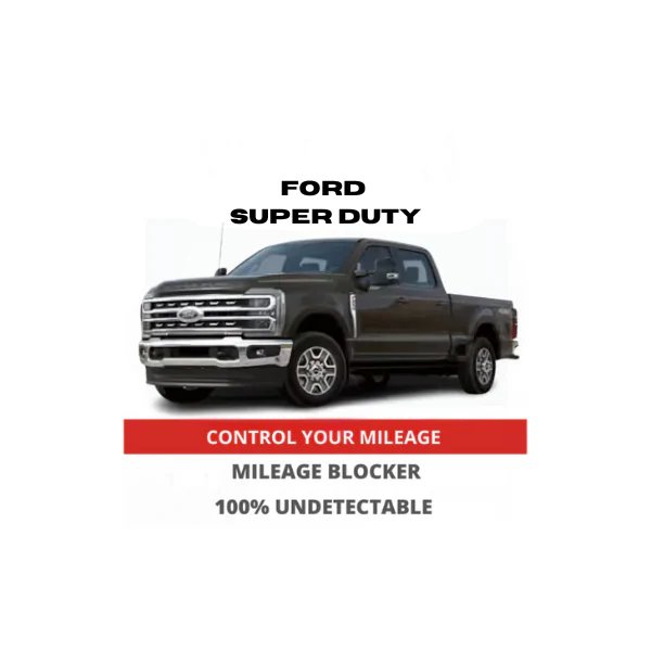 Ford Super Duty F-250 F-350 F-450 F-550 F-600 Mileage Blocker