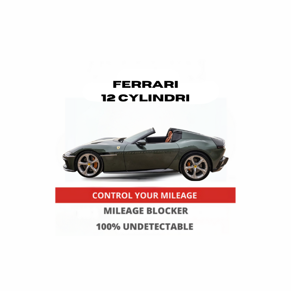 Ferrari 12 Cylindri Mileage Blocker Stopper Canbus Filter Ferrari 12 Cylindri Mileage Blocker Stopper Canbus Filter